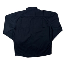 Load image into Gallery viewer, Early 00's Atlas For Men Cowboy Western Embroidered Aztec Black Long Sleeve Shirt