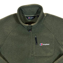 Load image into Gallery viewer, BERGHAUS Classic Mini Logo 1/4 Zip Pullover Fleece Sweatshirt
