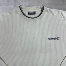 Load image into Gallery viewer, Vintage 90's Timberland Performance Embroidered Logo Cream Lightweight Sweatshirt