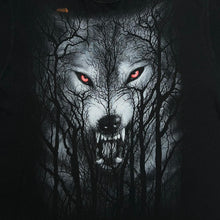 Load image into Gallery viewer, SPIRAL DIRECT Gothic Fantasy Wolf Forest Graphic T-Shirt