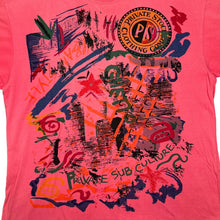 Load image into Gallery viewer, Vintage 90's PRIVATE STOCK CLOTHING COMP. Art Style Spellout Graphic T-Shirt