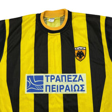 Load image into Gallery viewer, Early 00's AEK ATHENS "Nikolaidis #11" Greek Football Home Shirt Kit Jersey