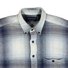 Load image into Gallery viewer, Vintage LOAFERS Reed St James Plaid Check Long Sleeve Flannel Shirt
