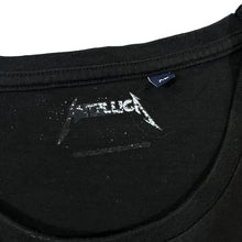 Load image into Gallery viewer, METALLICA Classic Logo Spellout Graphic Thrash Heavy Metal Band T-Shirt