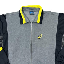 Load image into Gallery viewer, Vintage ASICS Colour Block Embroidered Mini Logo Mesh Panel Tracksuit Jacket