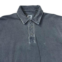 Load image into Gallery viewer, Early 00's FATFACE "Dont' Trust Anyone" Spellout Graphic Collared Button Sweatshirt