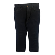 Load image into Gallery viewer, WRANGLER "Regular Fit" Classic Black Denim Straight Leg Jeans