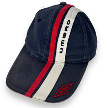 Load image into Gallery viewer, Early 00's UMBRO Embroidered Logo Spellout Colour Block Baseball Cap