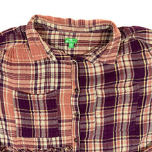 Load image into Gallery viewer, DIP Organic Cotton Hippy Plaid Check Long Sleeve Flannel Shirt