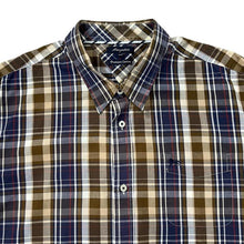Load image into Gallery viewer, Hampton Classic Mini Pocket Logo Plaid Check Long Sleeve Cotton Shirt