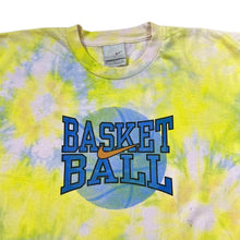 Load image into Gallery viewer, Vintage NIKE BASKETBALL Classic Swoosh Logo Spellout Graphic Tie Dye T-Shirt