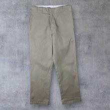 Load image into Gallery viewer, Dickies 874 Original Fit Beige Skater Workwear Straight Leg Chino Trousers