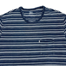 Load image into Gallery viewer, LEVI'S Classic Essential Multi Striped Stretch Cotton Pocket T-Shirt
