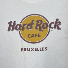 Load image into Gallery viewer, HARD ROCK CAFE "Bruxelles" Classic Souvenir Logo Spellout Graphic T-Shirt