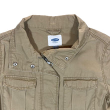Load image into Gallery viewer, OLD NAVY Classic Beige Cotton Lightweight Zip Jacket