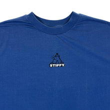Load image into Gallery viewer, STIFFY "Sea Creatures" Surfer Skater Logo Spellout Graphic Blue T-Shirt