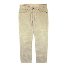 Load image into Gallery viewer, Early 00's LEVI'S 751 Classic Beige Corduroy Cord Straight Leg Trousers