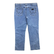 Load image into Gallery viewer, WRANGLER "Texas Stretch" Classic Blue Denim Straight Leg Jeans