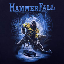 Load image into Gallery viewer, HammerFall "Hector 93" Power Heavy Metal Music Band Black T-Shirt
