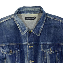 Load image into Gallery viewer, Early 00's PETROLEUM DENIM Faded Blue Denim Trucker Jacket
