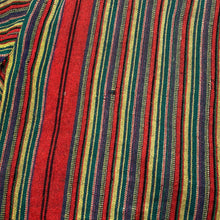 Load image into Gallery viewer, Vintage 90's MADE IN INDIA Multi Colour Blanket Striped Wool Button Collared Sweater Cardigan