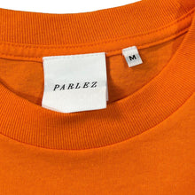 Load image into Gallery viewer, PARLEZ Embroidered Mini Logo Spellout Streetwear Skater Graphic T-Shirt