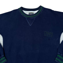 Load image into Gallery viewer, Vintage 90's CHAPS RALPH LAUREN Classic Embroidered Mini Logo Colour Block Crewneck Sweatshirt