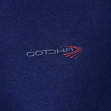 Load image into Gallery viewer, GOTCHA Embroidered Mini Logo Y2K Surfer Skater Long Sleeve Navy Blue T-Shirt