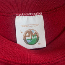 Load image into Gallery viewer, Vintage 90's OHIO STATE BUCKEYES College Spellout Graphic Red Sweatshirt