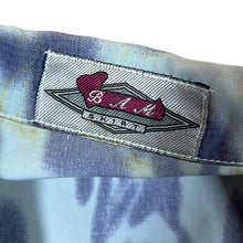 Load image into Gallery viewer, Early 00's BAM Shirt "Wave Crasher" Surfer Y2K All-Over Print Short Sleeve Shirt