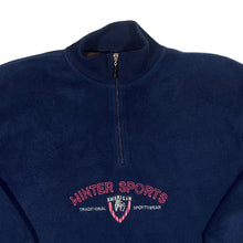 Load image into Gallery viewer, Vintage LEXINGTON "Winter Sports" Embroidered 1/4 Zip Pullover Fleece Sweatshirt