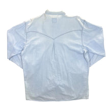 Load image into Gallery viewer, Vintage Bugatti Company Cowboy Western Light Blue Denim Popper Long Sleeve Shirt