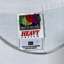 Load image into Gallery viewer, Vintage Canada "Quebec" Spellout Souvenir Graphic White T-Shirt