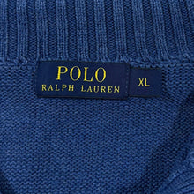 Load image into Gallery viewer, POLO RALPH LAUREN Embroidered Mini Logo 1/4 Button Pullover Knit Sweater Jumper