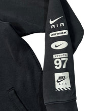 Load image into Gallery viewer, NIKE AIR Classic Logo Spellout Graphic Zip Hoodie