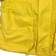Load image into Gallery viewer, Early 00's NAUTICA Classic Yellow Cotton Polyester Windbreaker Sailing Jacket