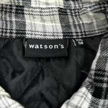 Load image into Gallery viewer, Early 00's WATSON'S Lumberjack Plaid Check Lightly Padded Flannel Over Shirt