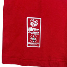 Load image into Gallery viewer, Vintage Screen Stars EURO 96 Coca Cola Football Souvenir Single Stitch T-Shirt