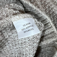 Load image into Gallery viewer, Vintage TOM SAYERS Classic Cream Cable Knit Acrylic Wool Sweater Jumper