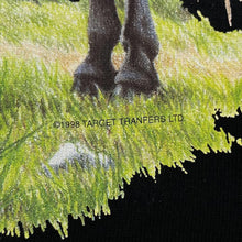 Load image into Gallery viewer, Target Transfers (1998) Horse Pony Animal Nature Wildlife Graphic Black T-Shirt