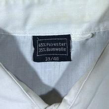 Load image into Gallery viewer, Vintage Cowboy Western Embroidered Floral Navy Blue White Long Sleeve Popper Shirt