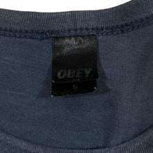 Load image into Gallery viewer, OBEY Gothic Skater Mummy Zombie Cartoon Logo Graphic T-Shirt