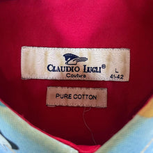 Load image into Gallery viewer, CLAUDIO LUGLI COUTURE Guitar Music Patterned Long Sleeve Cotton Shirt