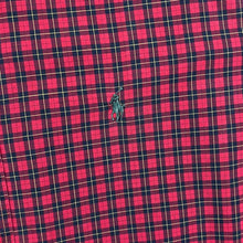 Load image into Gallery viewer, Vintage Polo Ralph Lauren Tartan Red Check Cotton Long Sleeve Button-Up Shirt