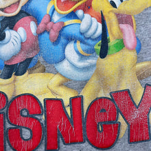 Load image into Gallery viewer, Disney “Florida” Character Spellout Souvenir Graphic Grey T-Shirt