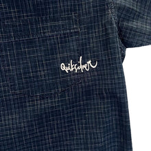 Load image into Gallery viewer, Early 00's QUIKSILVER Mini Logo Check Skater Surfer Y2K Short Sleeve Cotton Shirt