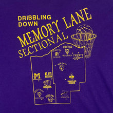 Load image into Gallery viewer, Vintage 90's Russell Athletic BROOK ACES Basketball Graphic Purple Single Stitch T-Shirt