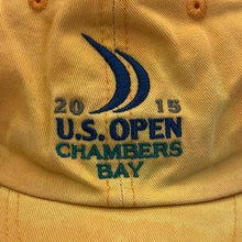 Load image into Gallery viewer, U.S. OPEN (2015) "Chambers Bay" USGA MEMBER Embroidered Spellout Golf Baseball Cap