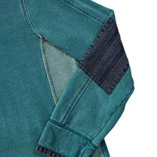 Load image into Gallery viewer, FAT FACE "Airlie" Corduroy Cord Collar Washed Green 1/4 Zip Pullover Sweatshirt