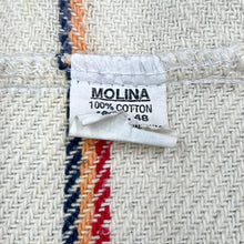 Load image into Gallery viewer, Vintage MOLINA Multi Striped Mexican Baja Surfer Hippy Pullover Hoodie